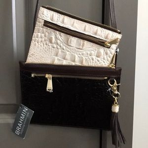 Brand new genuine leather bag with insert!